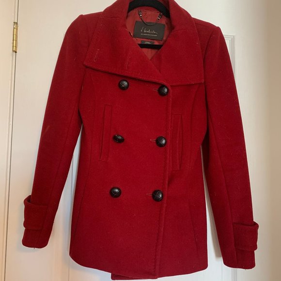 Aritzia wool  Babaton double-breasted pea-coat - Picture 1 of 2